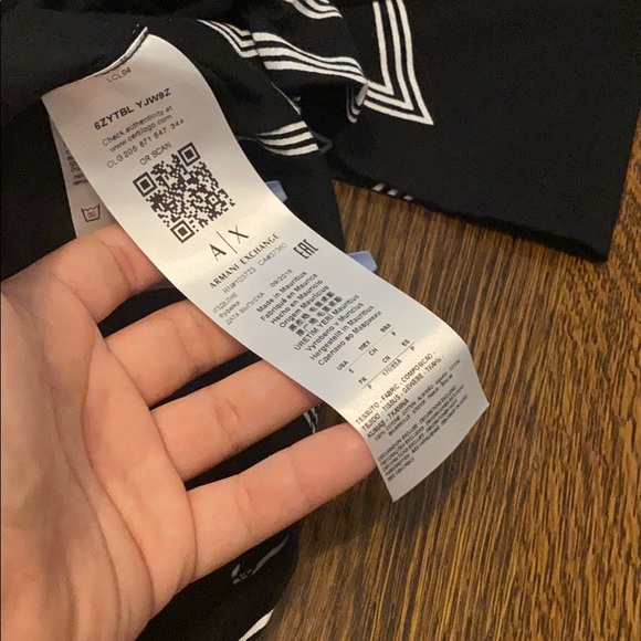 Armani Exchange logo tee - Picture 4 of 4